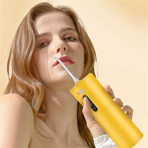 Electric Oral Irrigator Dental Water Flosser 3 Modes Teeth Cleaner