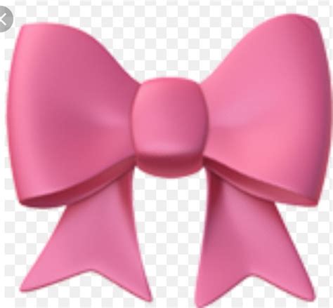 Pink Bow Silhouette