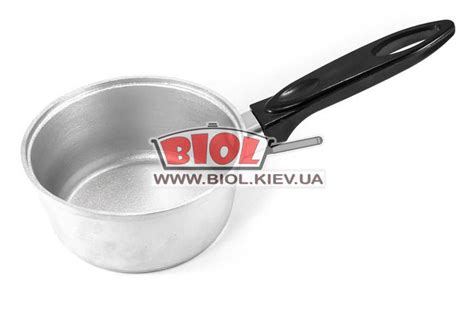 Ковшик 0,8л алюминиевый с пластмассовой ручкой без крышки (Ко-0,8-01 ...