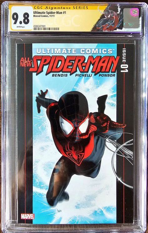 Ultimate Comics All New Spider Man Miles Morales Origin Cgc With