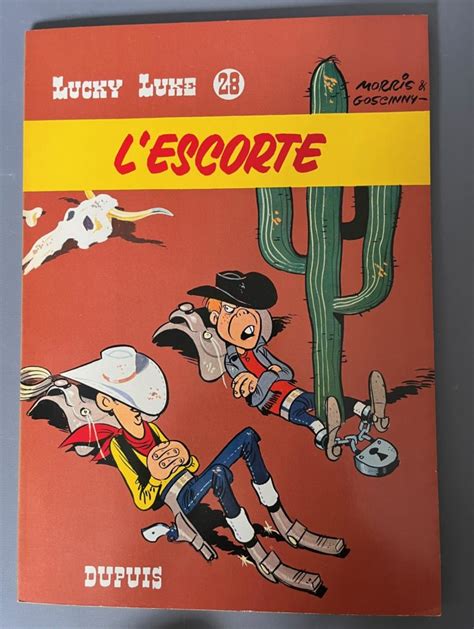 Morris Lucky Luke L Escorte Eo Dupuis