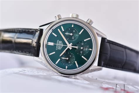 Hands On Tag Heuer Carrera Green Special Edition Mm