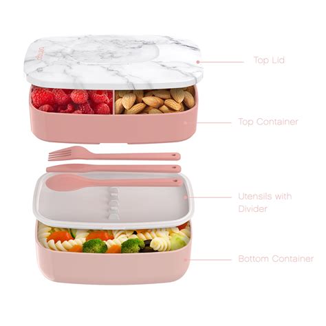 Bentgo Classic All In One Stackable Bento Lunch Box Container