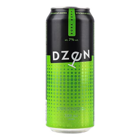 Напиток слабоалкогольный 0.5л 7% сильногазированный Бора Бора Dzen ж/б ...