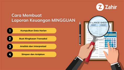 Cara Membuat Laporan Keuangan Mingguan Zahir Accounting Blog