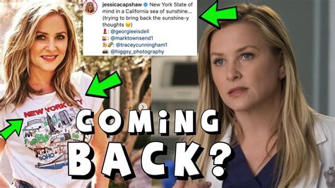 Arizona Robbins Coming Back In Grey S Anatomy Season Youtube