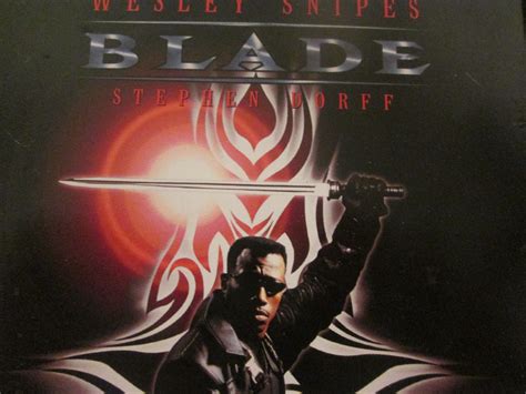 Vintage Blade Dvd New Line Platinum Series Blade Film Series