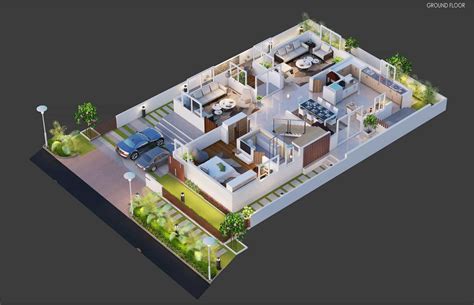 3d Floor Plan Rendering Services Arch Visual Studio