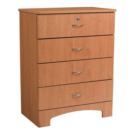 Drive Medical Oslo 4 Drawer Hospital Bed Bedside Cabinet