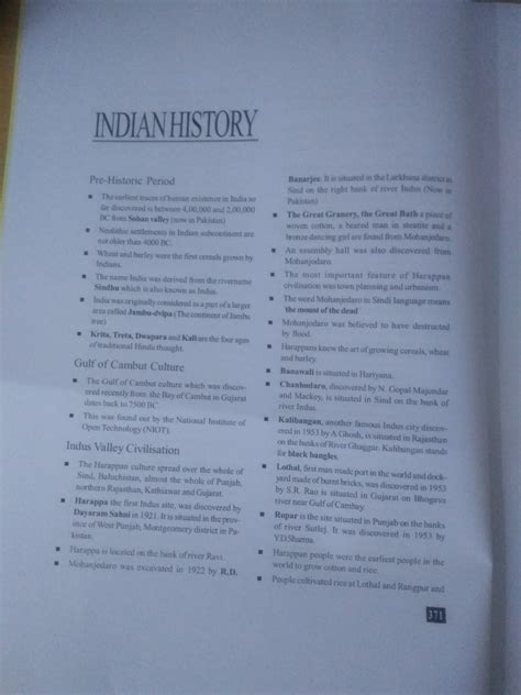 Timeline Indian History Notes - UPSC BOOK SHOP