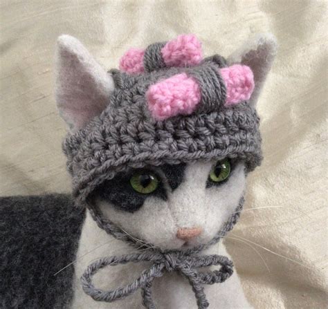 11 Cute Crochet Cat Hat Patterns Nickis Homemade Crafts