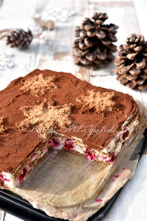 Himbeer Spekulatius Tiramisu Rezept