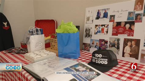 Im Fortunate To Be Here World War Ii Veteran Celebrates 100th Birthday