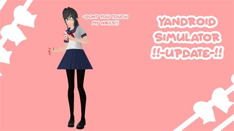 YANDROID SIMULATOR YANDERE SIMULATOR FAN GAME NOT A COPY DL YouTube