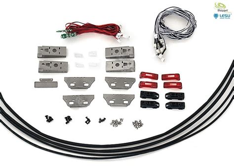 R Ckleuchten F R Volvo Mit Led Und Halter V Rs Modellbau Shop