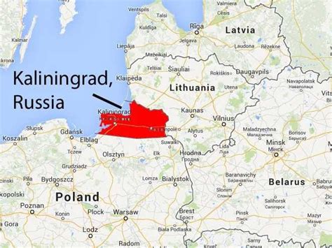 Kaliningrad Map | Gadgets 2018