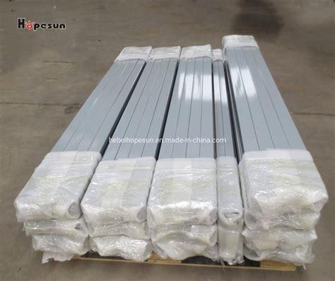 Square 40x40mm Galvanized Steel Farm Designs Fence Posts China Round