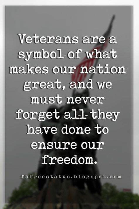 quotes for memorial day military, Veterans are a symbol of what makes ...