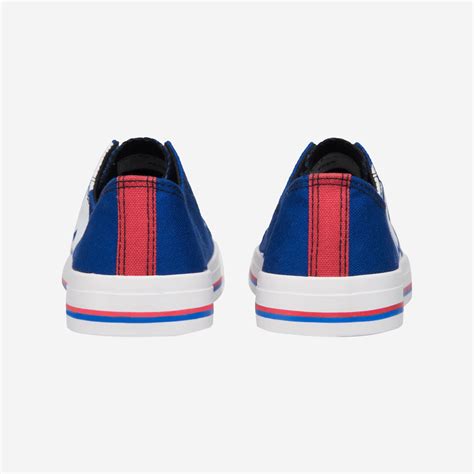 New York Giants Mens Low Top Big Logo Canvas Shoe Foco