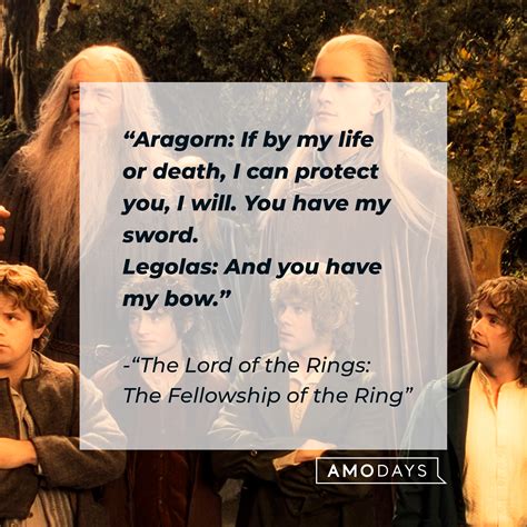 Legolas Quotes From The Lord Of The Rings Film Franchise