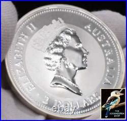 Oz Silver Kookaburra Perth Mint Bu Original Square Capsule