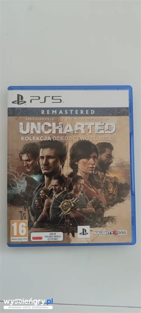 Uncharted Kolekcja Dziedzictwo Złodziei PS5 na wymianę lub sprzedaż