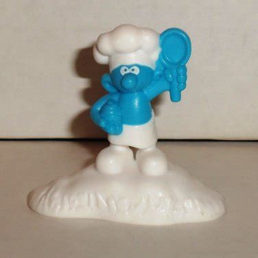 Mcdonald S Smurfs The Lost Village Movie Baker Smurf Figure Only