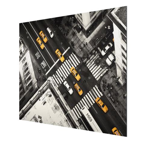 New York City Cabs Alu Dibond Bild Im Querformat Kaufen