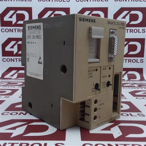 6es5 100 8ma02 Siemens Simatic S5 100u Cpu100 Controller