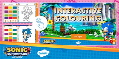 FREE Sonic Interactive Colouring Hecho Por Educadores