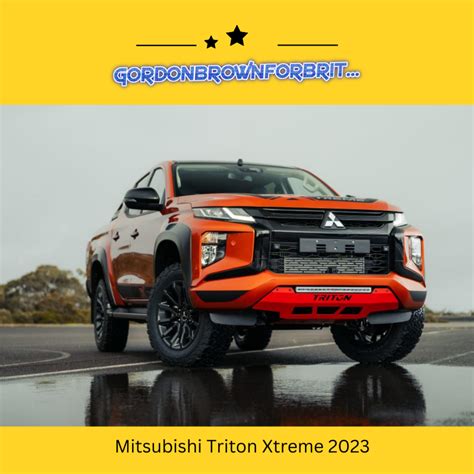 Mitsubishi Triton Xtreme 2023 Kombinasi Ekstrem Performa Dan Gaya