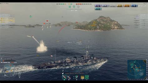 World Of Warship S Friant Langley And Duguay Trouin Gameplay Youtube