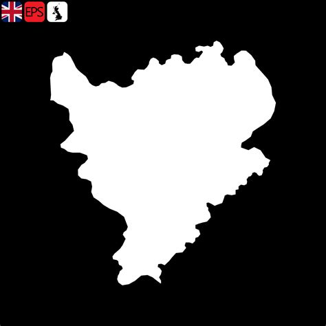 East midlands England, UK region map. Vector illustration. 12618185 Vector Art at Vecteezy