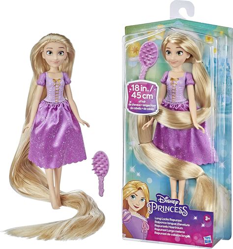 Disney Princess Poupée Mannequin Raiponce Longue Chevelure Avec