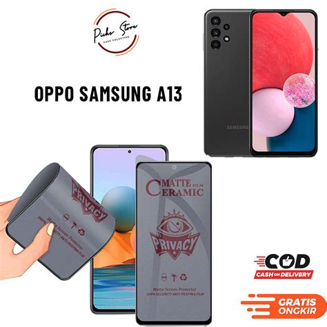 Jual Anti Gores Spy Matte Samsung A Privacy Tempered Glass Tg