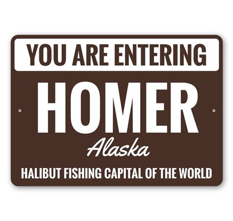 Homer Alaska Sign Alaskan Homer Signs Alaska Life Alaskan Etsy
