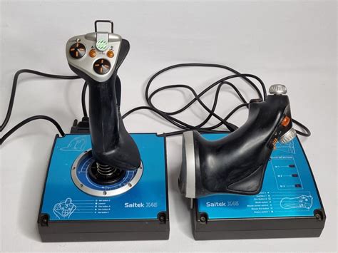 Saitek Saitek X45 Joystick and Throttle: Total Immersion in Flight Simulation - Computer - Catawiki