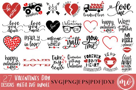 Valentines Day Mega Svg Bundle By Mockupvenue Thehungryjpeg