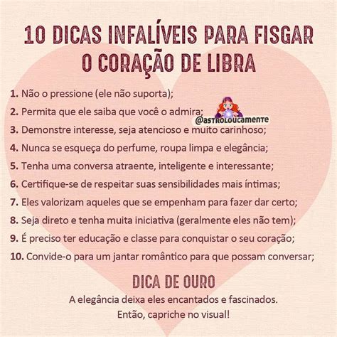 10 Dicas Para Conquistar O Signos De Libra Aproveita E Salva Para