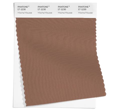 Pantone Mocha Mousse Milan Style Guide