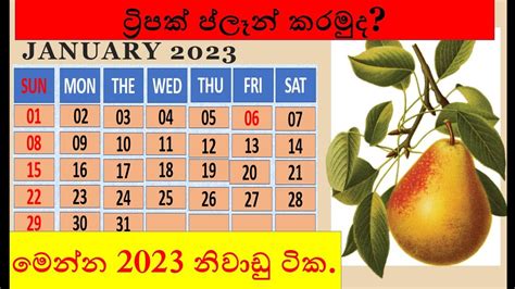 2023 Calendar In Sri Lanka 2023 Holidays Sri Lanka Sri Lanka