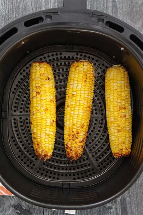 Air Fryer Mexican Corn Elote Cooked By Julie