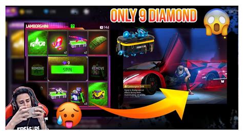 Free Fire New Event Entry Emote And Only Diamonds With