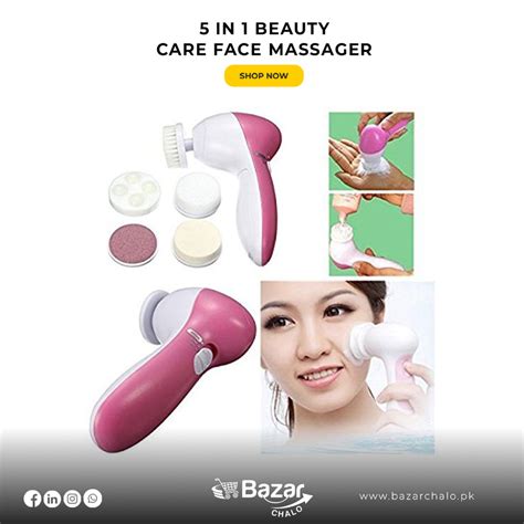 5 In 1 Beauty Care Face Massager Bazar Chalo