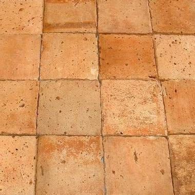 Carrelage Ancien En Terre Cuite X Tons Clairs Bca Mat Riaux Anciens