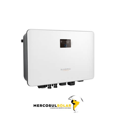 INVERSOR SUNGROW 10KW MONOFASICO 220V 3MPPT SG10 0RS