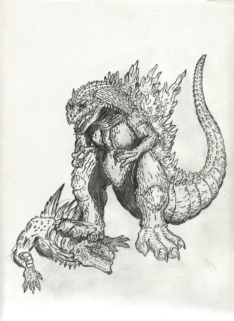 Godzilla 2000 Over Gino By Pyrotyrannis On Deviantart