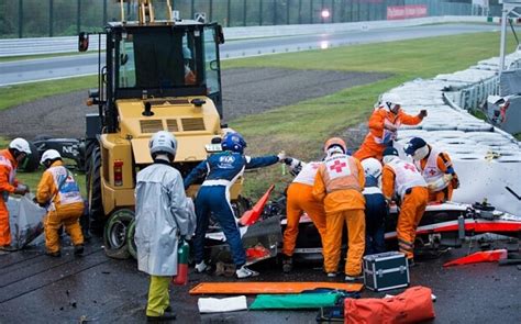 Jules Bianchi car number retired after his death from crash injuries