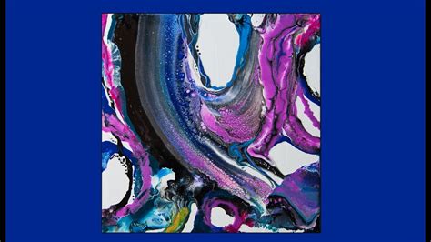 7930 Bloom Smear Swipe Contemporary Art Fluid Acrylics 4 02