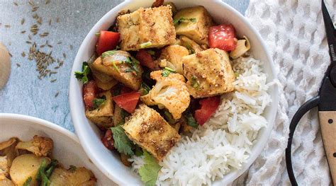 Aloo Gobi De Chou Fleur Tofu Unisoya